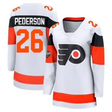 White Women's Lane Pederson Breakaway Philadelphia Flyers 2024 Stadium Series Jersey