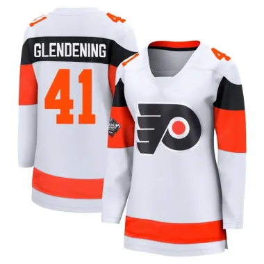 White Women's Luke Glendening Breakaway Philadelphia Flyers 2024 Stadium Series Jersey