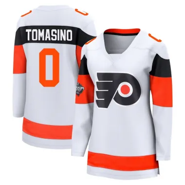 White Women's Philip Tomasino Breakaway Philadelphia Flyers 2024 Stadium Series Jersey