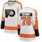 White Women's Roman Schmidt Breakaway Philadelphia Flyers Away Jersey