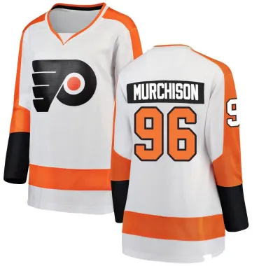 White Women's Ty Murchison Breakaway Philadelphia Flyers Away Jersey