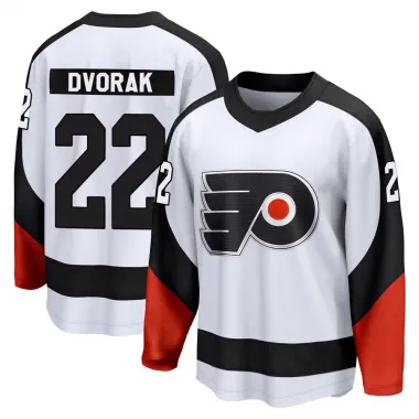 White Youth Christian Dvorak Breakaway Philadelphia Flyers Special Edition 2.0 Jersey