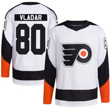 White Youth Dan Vladar Authentic Philadelphia Flyers Reverse Retro 2.0 Jersey