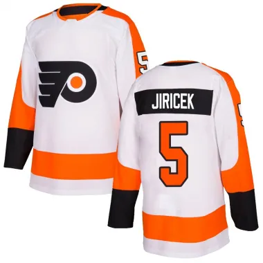 White Youth David Jiricek Authentic Philadelphia Flyers Jersey