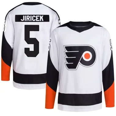White Youth David Jiricek Authentic Philadelphia Flyers Reverse Retro 2.0 Jersey