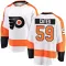 White Youth Jackson Cates Breakaway Philadelphia Flyers Away Jersey