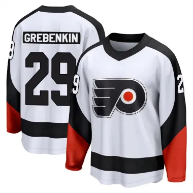 White Youth Nikita Grebenkin Breakaway Philadelphia Flyers Special Edition 2.0 Jersey