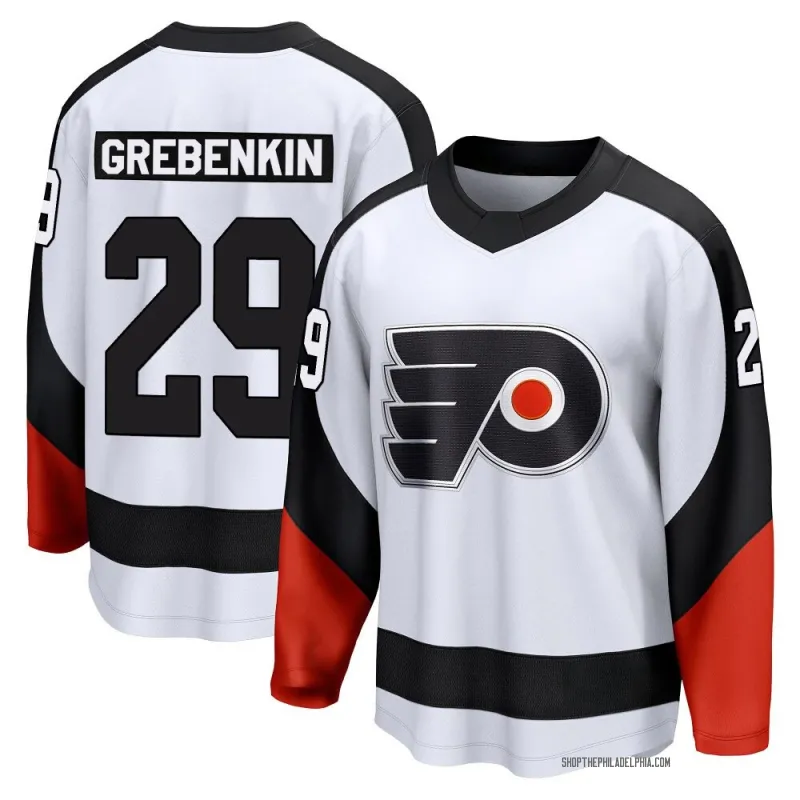White Youth Nikita Grebenkin Breakaway Philadelphia Flyers Special Edition 2.0 Jersey