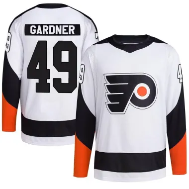 White Youth Rhett Gardner Authentic Philadelphia Flyers Reverse Retro 2.0 Jersey
